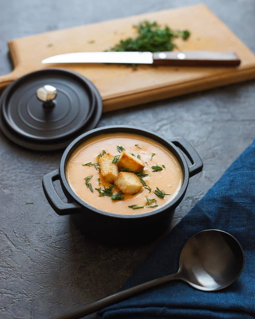 Soupe de saumon finlandaise